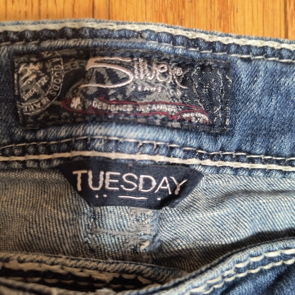 Silver Jeans Tuesday Baby Boot cut, super stretch, L16255JL349 , w30/L33 - Picture 5 of 14